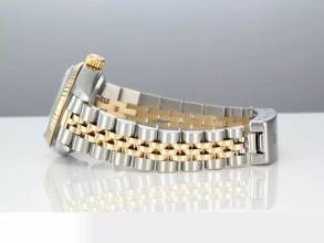 Thumbnail von Rolex Lady-Datejust Edelstahl Gelbgold 750 Diamanten 1996 Automatik Gold