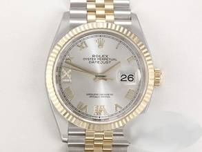 Thumbnail von Rolex Datejust 36 36mm 126233 2024 Stahl Gelbgold 750 Diamanten Automatik Gold