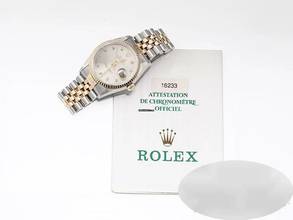 Thumbnail von Rolex Datejust 36 36mm 16233 1997 Stahl Gelbgold 750 Diamanten Automatik Stainless Steel 18kt Yellow Gold Jubilé-band Chronometer Oyster