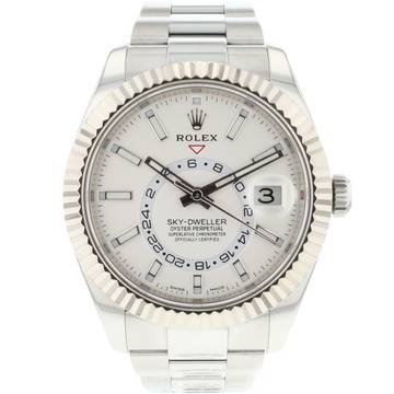  Rolex Sky-Dweller Steel White Dial 