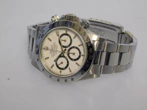 Thumbnail von Rolex Daytona 16520 Daytona Stahl im Top Zustand original Hang Tag mit Nummern. 1995 W Serie Zenith Daytona mit original Box und Zubehör