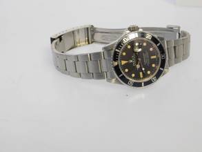 Thumbnail von Rolex Submariner Date Ref 16800 original Matte Dial Tritium vpn 1982 mit Box original matte Dial und Tritium Pearl Bezel Rarität v 1982