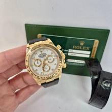 Thumbnail von Rolex Daytona Yellow Gold Racing White 40mm Automático Completo