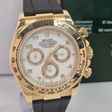 Thumbnail von Rolex Daytona Yellow Gold Racing White 40mm Automático Completo