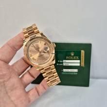 Thumbnail von Rolex Day-Date II 41mm Full Rose Gold Automático Completo