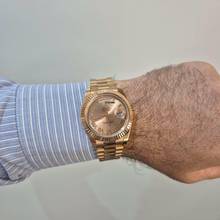 Thumbnail von Rolex Day-Date II 41mm Full Rose Gold Automático Completo