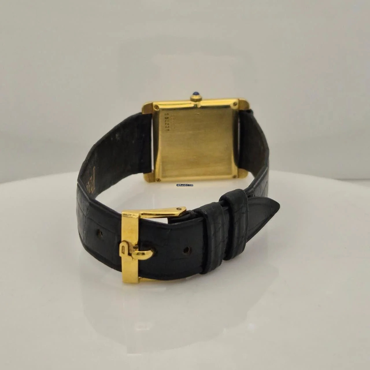 Thumbnail von Piaget Tank Yellow Gold 23x30mm Corda Completo