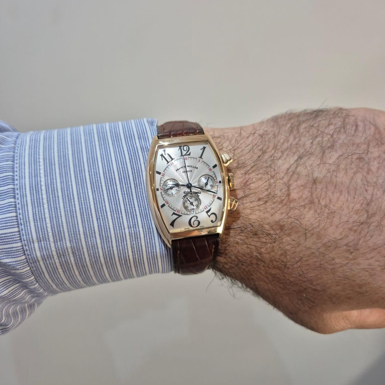 Thumbnail von Franck Muller Master Calendar Chronograph Ouro Rosé Automático Completo