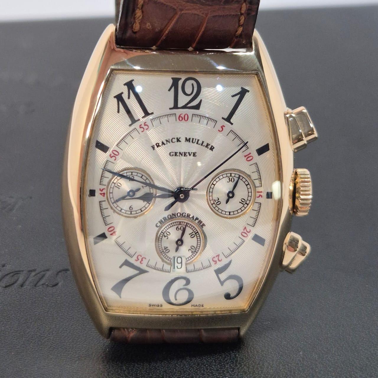 Thumbnail von Franck Muller Master Calendar Chronograph Ouro Rosé Automático Completo