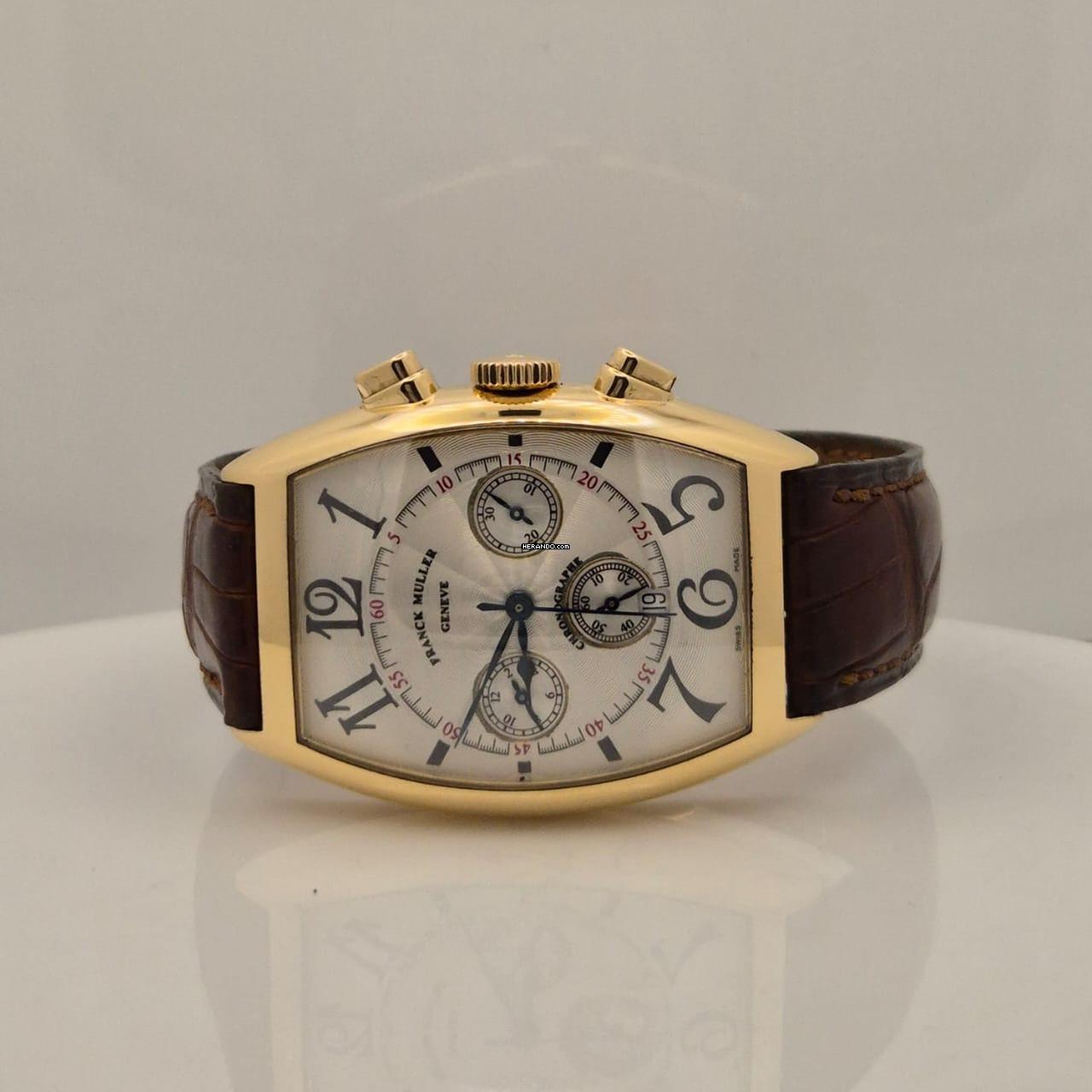 Thumbnail von Franck Muller Master Calendar Chronograph Ouro Rosé Automático Completo