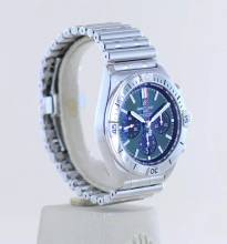 Thumbnail von Breitling Chronomat 42 Chronograph 42 mm Bentley British Racing green B+P Stahlband