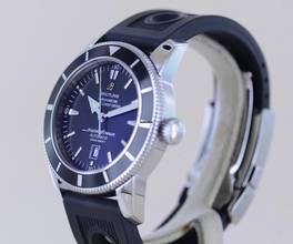 Thumbnail von Breitling Superocean Heritage 46 46mm Automatic Black Stahl Milanaise Rubber