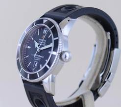 Thumbnail von Breitling Superocean Heritage 46 46mm Automatic Black Stahl Milanaise Rubber
