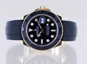 Thumbnail von Rolex Yacht-Master 42 Gelbgold 18K Oysterflex black Dial 3235 B+P