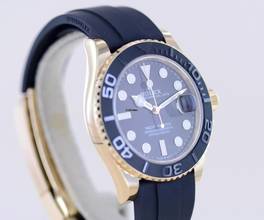 Thumbnail von Rolex Yacht-Master 42 Gelbgold 18K Oysterflex black Dial 3235 B+P