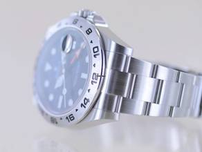 Thumbnail von Rolex Explorer II 216570 black Dial Orange Hand Top Klassiker LC100 B+P