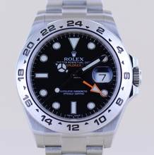 Thumbnail von Rolex Explorer II 216570 black Dial Orange Hand Top Klassiker LC100 B+P