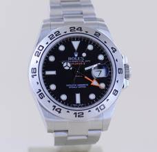 Thumbnail von Rolex Explorer II 216570 black Dial Orange Hand Top Klassiker LC100 B+P