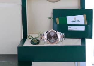 Thumbnail von Rolex Datejust 41 126301 Sundust dial Oysterband Stahl Roségold polished Bezel B+P