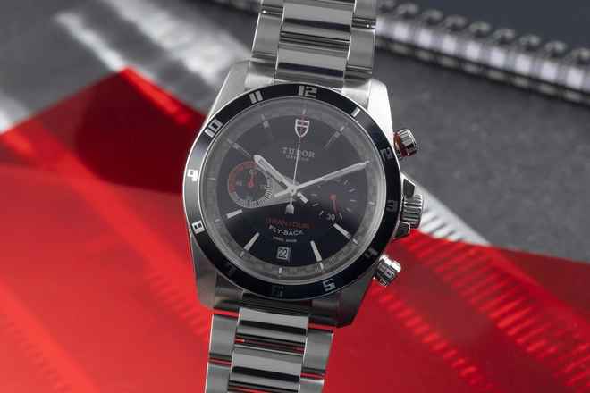  Tudor Grantour Chrono Fly-Back Chronograph Fly-Back Stahl Automatik Herrenuhr Ref. 20550 