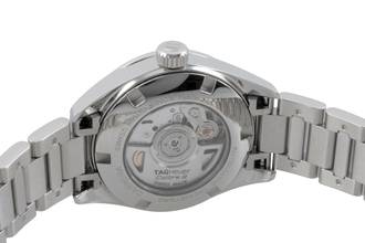 Thumbnail von TAG Heuer Carrera Lady Automatik Stahl MOP Diamanten Ref. WAR2414.BA0776 B&P 2018
