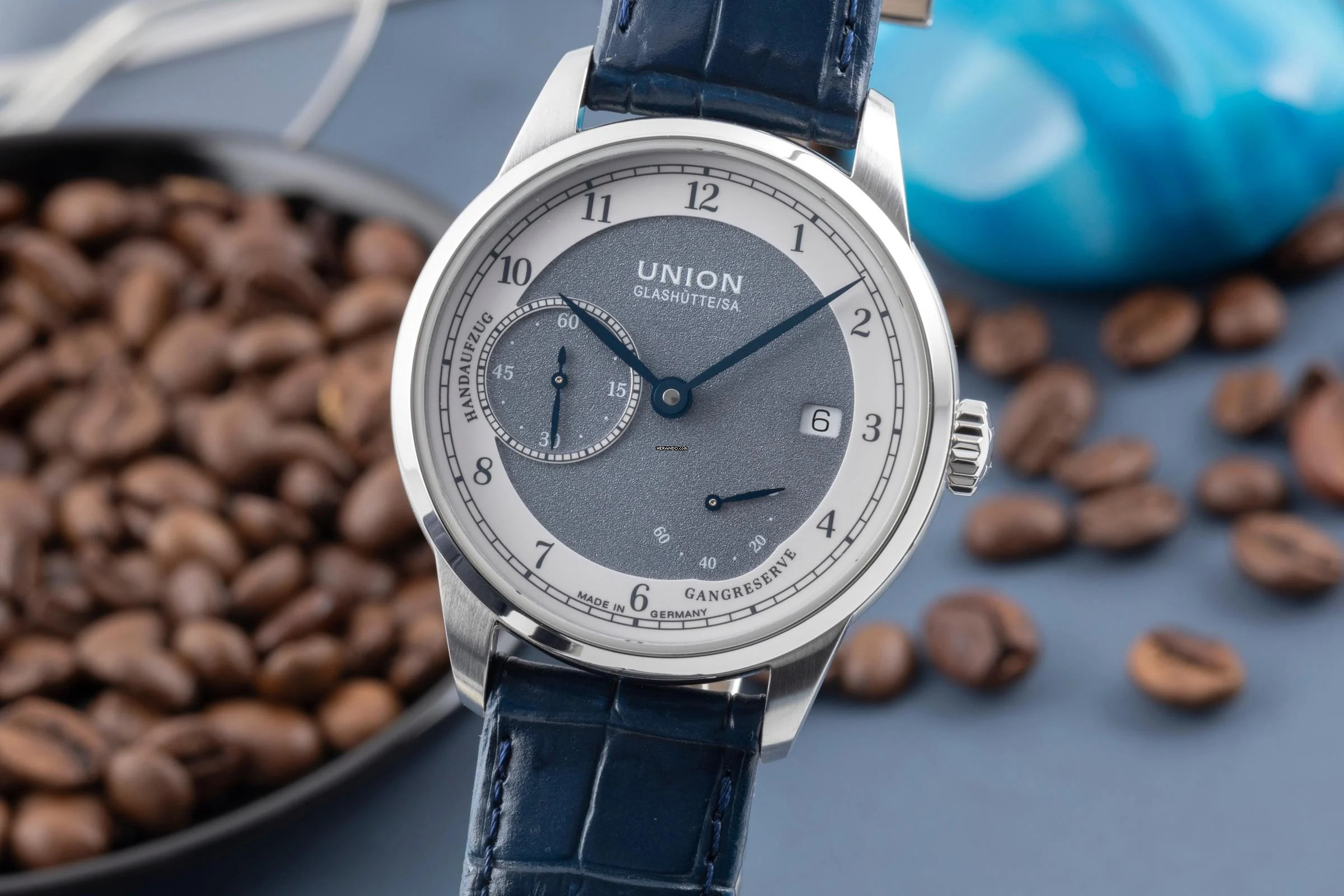  Union Glashütte 1893 Johannes Dürrstein Edition Gangreserve D007.456.16.082.00 