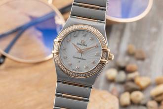 Thumbnail von Omega Constellation 160 Years Stahl / Rotgold Diamanten Ref.111.25.26.60.55.001
