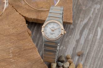 Thumbnail von Omega Constellation 160 Years Stahl / Rotgold Diamanten Ref.111.25.26.60.55.001