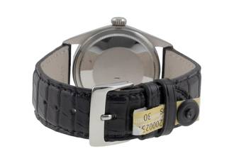 Thumbnail von Rolex Datejust 36 Black Dial Oyster Edelstahl Automatik Ref. 1603 Klassiker