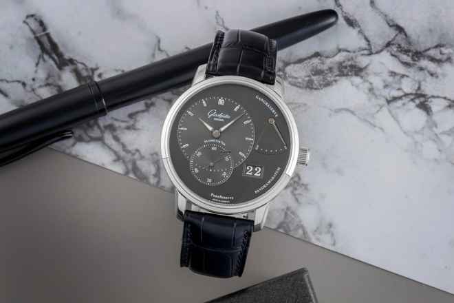  Glashütte Original PanoReserve Handaufzug Ref. 1-65-01-23-12-04 