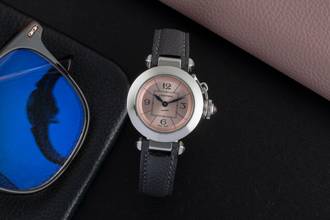 Thumbnail von Cartier Pasha Lady Miss Pasha Edelstahl Quarz Ref. W3140026 Box & Papiere 2012