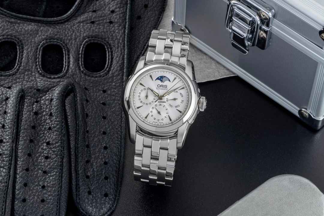  Oris Artelier Complication Automatik Stahl Ref. 581 7554 4051 