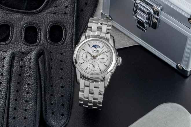  Oris Artelier Complication Automatik Stahl Ref. 581 7554 4051 