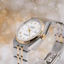 Thumbnail von Rolex Datejust 36 Oysterquartz Steel Gold – 17013 – like NEW – 04/1997 Full Set