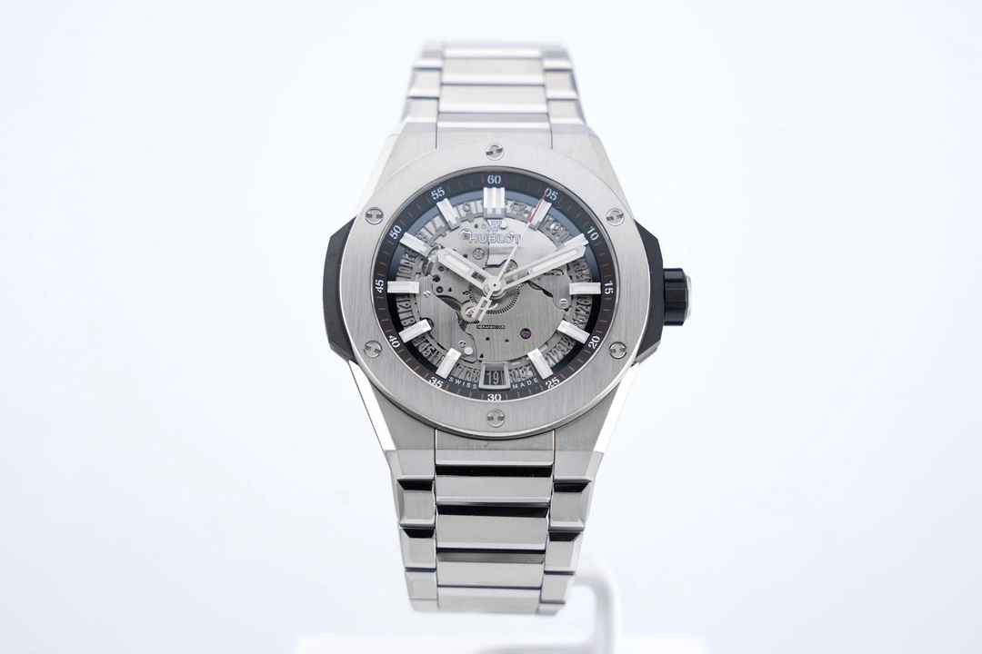  Hublot Big Bang Integrated Time Only 40MM Full Titanium Skeleton Dial - 24 Months Warranty - 456.NX.0170.NX 
