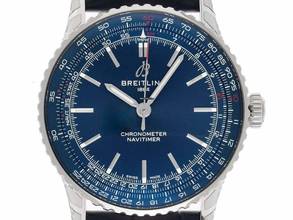 Thumbnail von Breitling Navitimer Ref.A17329161C1P1 2025 Full Set Ungetragen Navitimer Krokoleder Faltschließe
