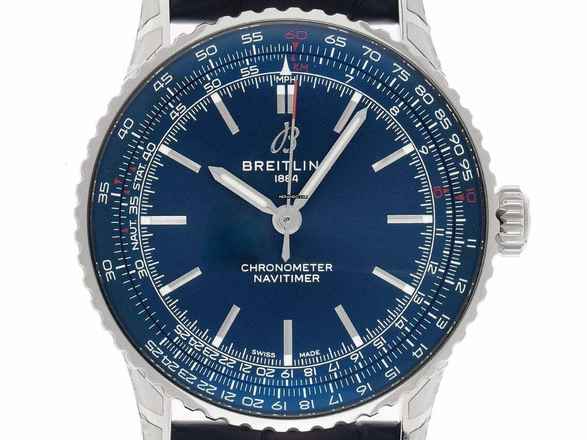  Breitling Navitimer Ref.A17329161C1P1 2025 Full Set Ungetragen Navitimer Krokoleder Faltschließe 