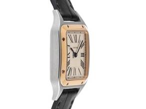 Thumbnail von Cartier Santos Dumont PM kleines Modell Ref.4242 2020 Box&Beschreibung wie Neu Santos Dumont PM kleines Modell