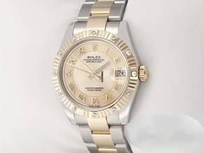 Thumbnail von Rolex Lady-Datejust 179313 2011 Stahl Gelbgold 750 Perlmutt Diamanten Automatik