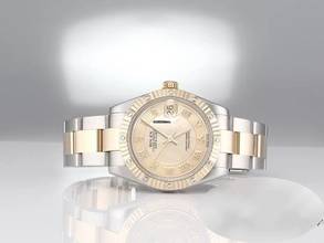 Thumbnail von Rolex Lady-Datejust 179313 2011 Stahl Gelbgold 750 Perlmutt Diamanten Automatik