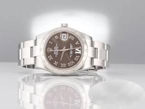 Thumbnail von Rolex Datejust 31 31mm 178344 2012 Lc100 Stahl Weissgold 750 Diamanten