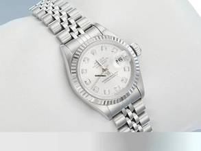 Thumbnail von Rolex Lady-Datejust Stahl Weissgold 750 Diamanten 2000 Automatik Stainless Steel 18kt White Gold Damen Jubilé-band Chronometer Oyster