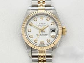 Thumbnail von Rolex Lady-Datejust Edelstahl Gelbgold 750 Diamanten Automatik Gold