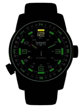  Traser H3 110594 P68 Pathfinder T100 Automatik Herrenuhr 46mm 10ATM 