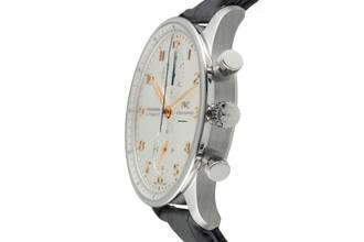 Thumbnail von IWC Portugieser Chronograph Stahl Automatik Herrenuhr Ref. IW371445 B&P 2020