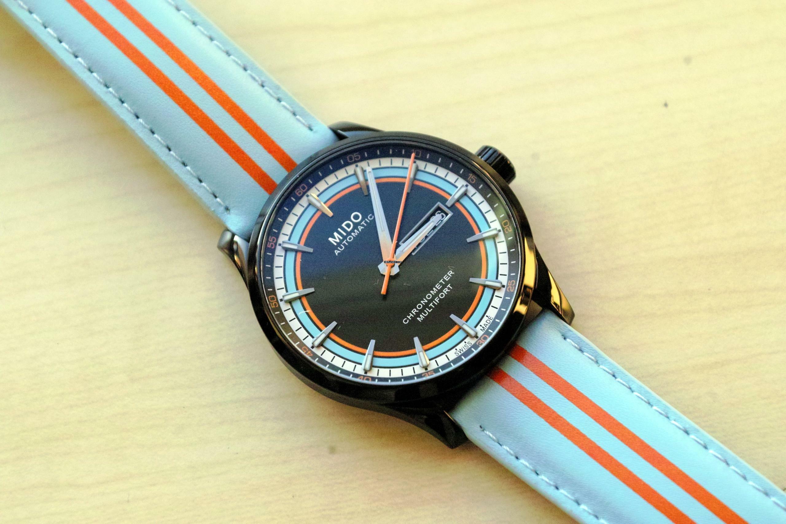 Thumbnail von Mido Multifort Chronometer 1 Racer NEW FULL SET