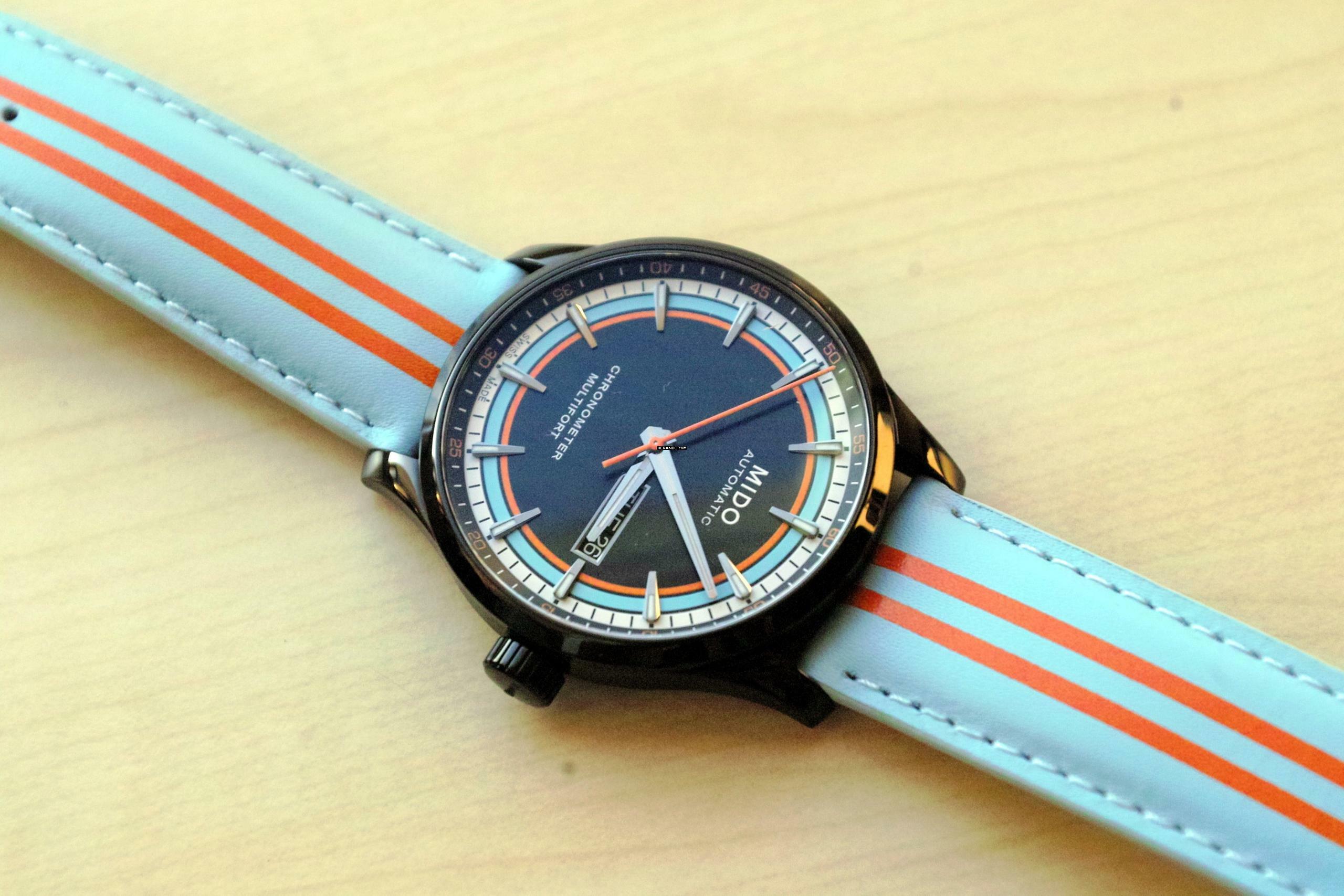 Thumbnail von Mido Multifort Chronometer 1 Racer NEW FULL SET