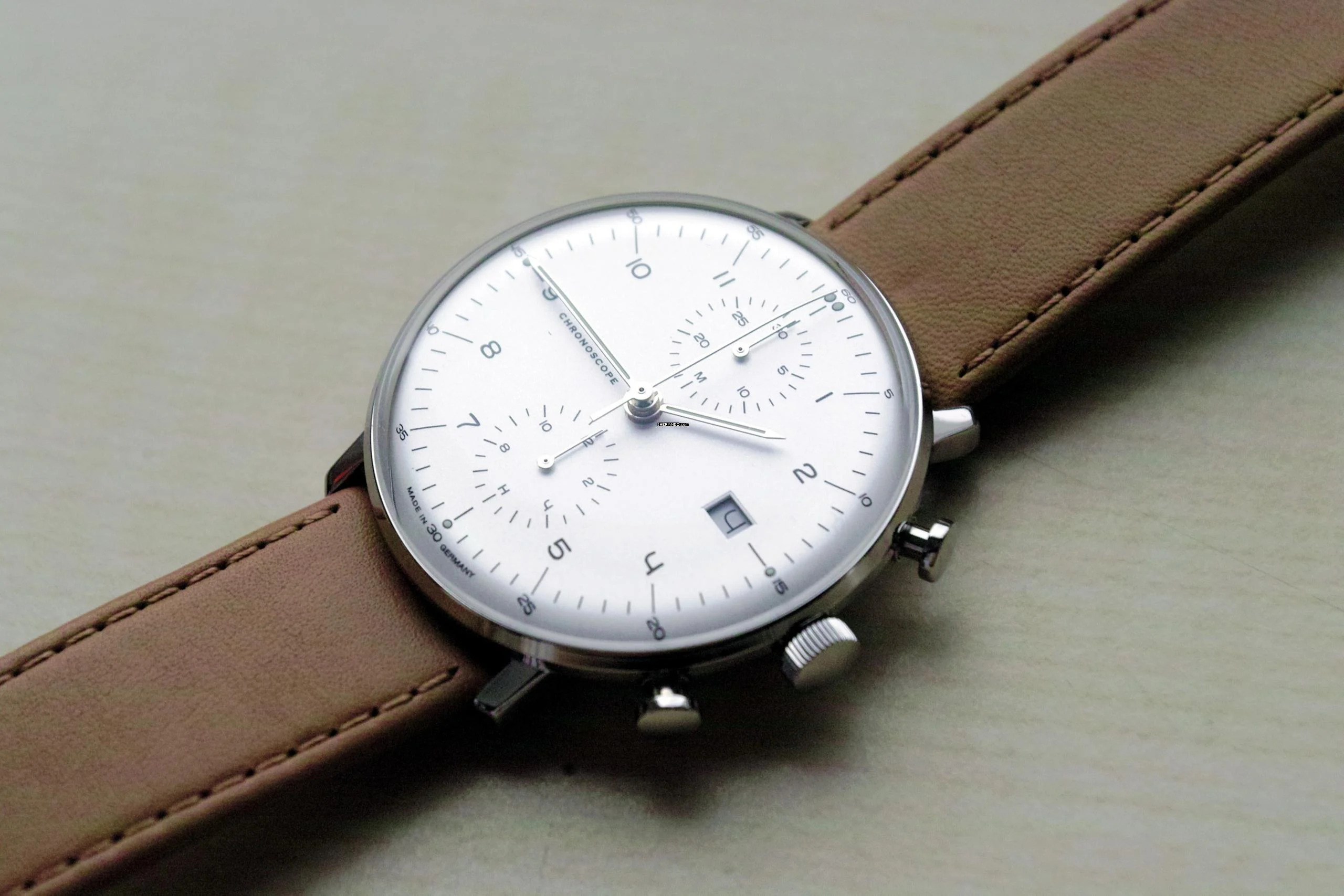 Thumbnail von Junghans max bill Chronoscope Date