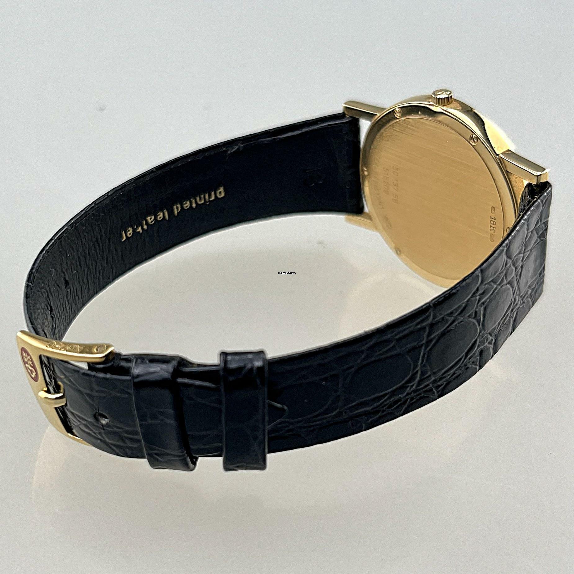 Thumbnail von Corum Classic Prisma Diamond Cut Gold Face Ref. 5013756 18 Karat Gelbgold Vintage Full Set OVP Box Papiere Hangtag