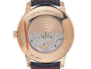 Thumbnail von Girard Perregaux 1966 Mondphase Ref.49535-52-151-BK6A 2019 Full Set wie Neu Vintage 1966 Mondphase 18kt Roségold